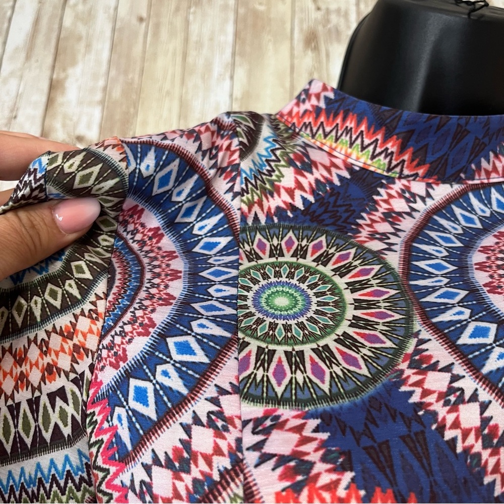 Colorful Patterned Dress Size Small - Picture 9 of 13